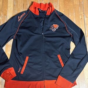 Reebok CFL BC Lions zip up Track Jacket